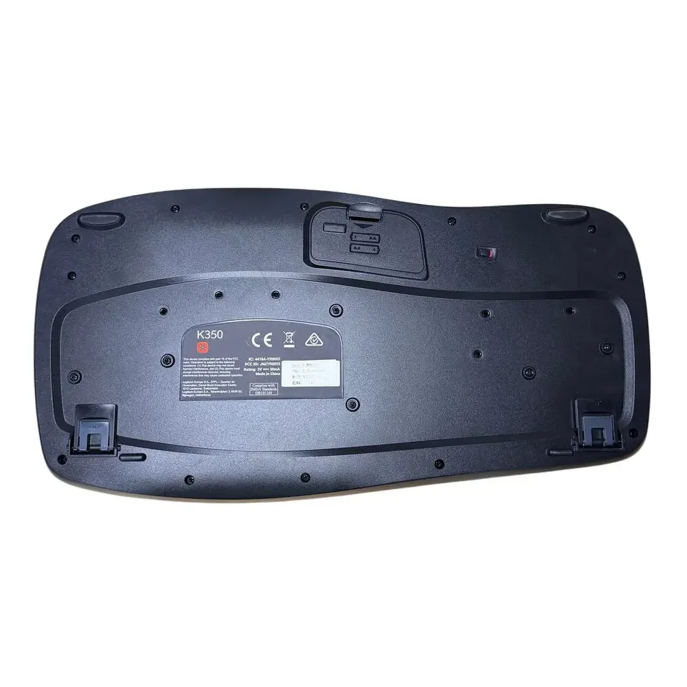 Logitech K350 Wireless Comfort Wave Ergonomic Keyboard w/ Unifying Receiver